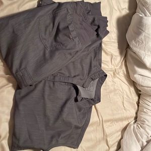 Graphite figs medium top medium petite jogger bottom